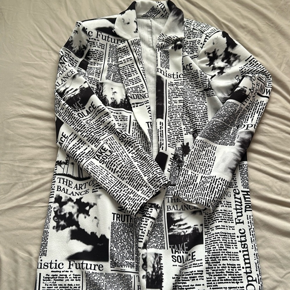 Reputation inspired blazer